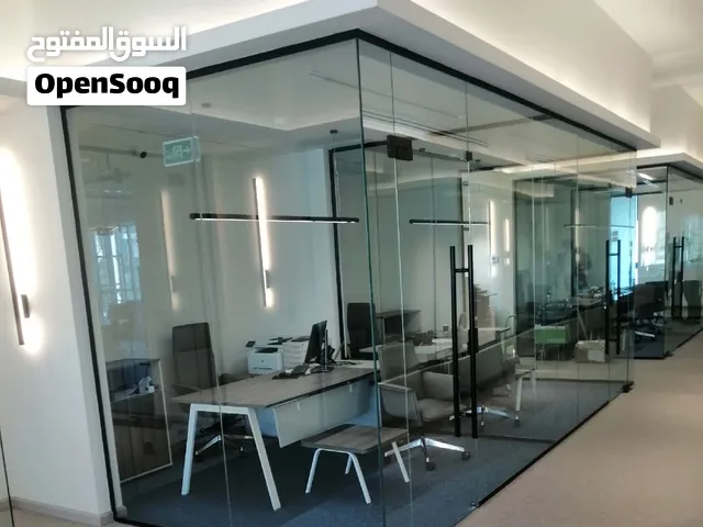 تركيب زجاج سيكوريت مكاتب زجاج وجهات محلات