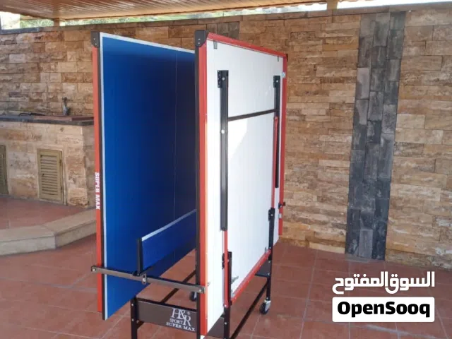 طاولة تنس سوبر ديلوكس صناعه هنديه حجم قانوني موحد 274سم في 152سم جودة ومتانة عالية  قابله للطوي