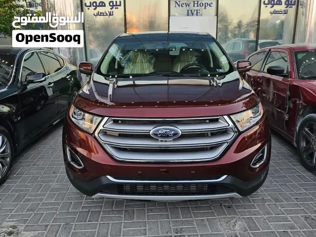 2015 Ford Edge SEL (Canadian Specs) – Burgundy  Beige Leather & Sunroof
