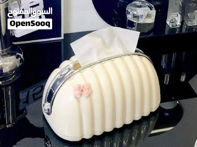 علبة مناديل شكل شنطة اكليرك مستورده