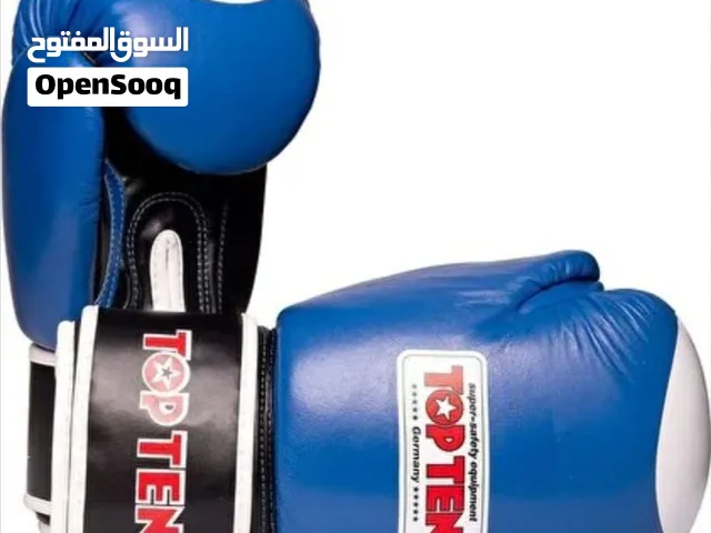 Wako boxing gloves 10oz used once واكو جلوفز للكيك بوكس مقاس 10 استخدام مره واحده فقط