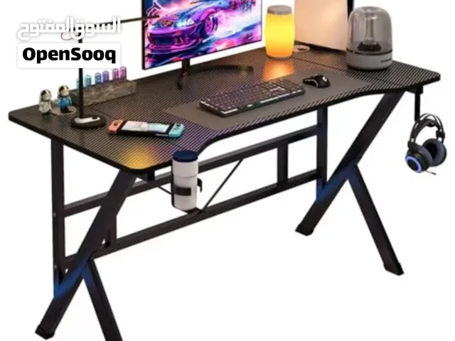 Brand New Gaming Desk – Carbon Fiber Surface 140×60cm Strong Steel Frame