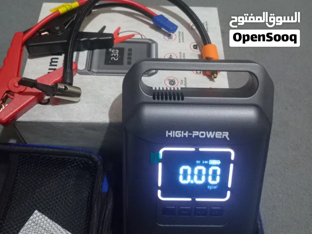 باور كونتاك بطارية لتشغيل السيارات وتفخ تواير 2 جهاز فى جهاز واحد