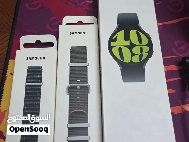samsung watch 6 44mm black+ 2 original band