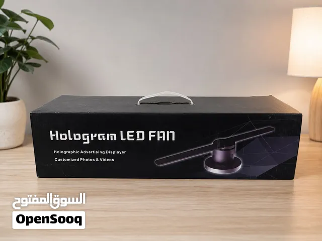 Hologram led fan