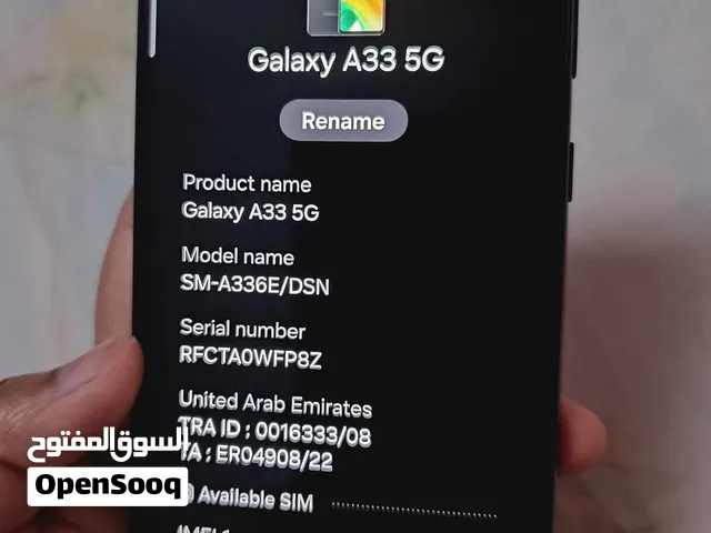 Samsung Galaxy A33 5G 128GB 6GB RAM