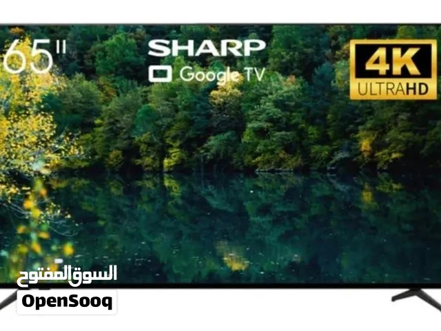 شاشة ماركة شارب ، الحجم 65 بوصة ، قوقل TV