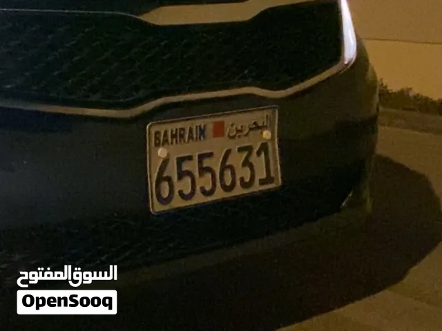 Plate Number 655631