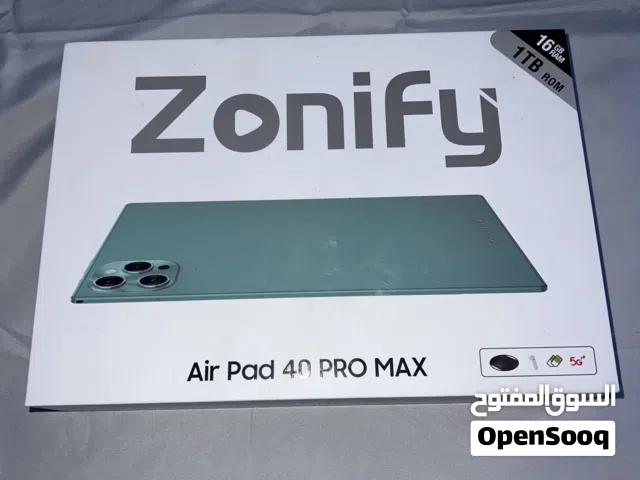 تابلت Zonify جديد Air pad 40 pro max