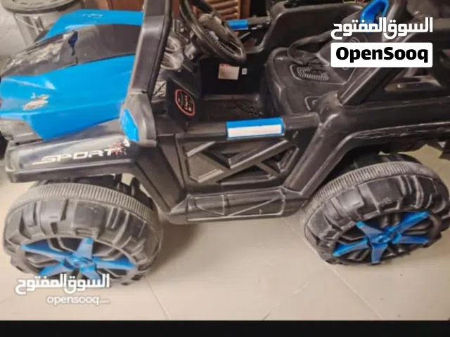 سيارات شحن للاطفال كبيره لونه زرقاء للبيع