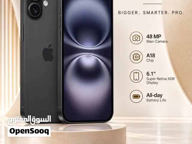 ايفون 16 جديد /// iphone   128gb new 16