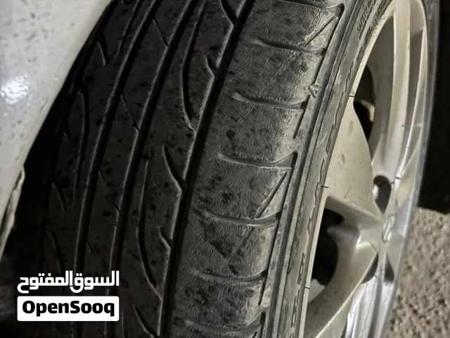 جنط المنيوم هيونداي اكسنت 2012 عدد 4 واطارات عدد 4 بحالة جيدة جدا للبيع