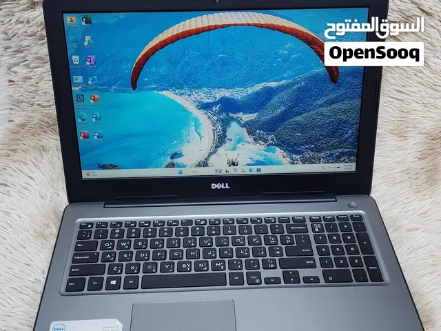 Dell inspiron 5567 i5-7th 8gb ram 256gb ssd NVME 15.6 FHD display 4gb uhd graphics win 11pro