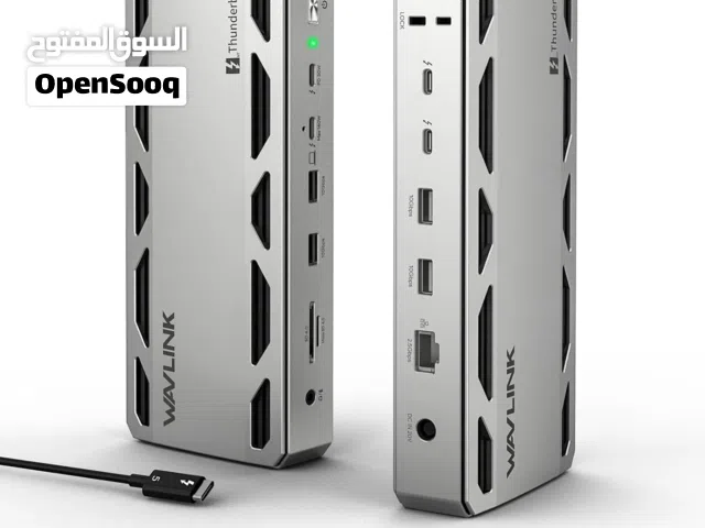 WAVLINK Thunderbolt 5 Dock, 12-in-1 TB5 Docking Station with 120Gbps Max Transfer, 140W PD, 2.5G LAN
