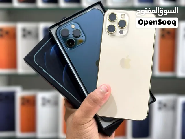 عرض خاص : iPhone 12 pro max 512GB هاتف نظيف جدا بحالة الوكالة بدون اي شموخ و أو مشاكل مع ملحقات