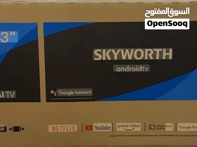 تلفزيون سكاي ورث جديدةكفالة سنة