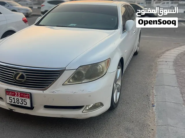 ( ملكية سنة ) لكزس LS460L موديل 2008 خليجي فل ابشن   Lexus Ls460l model 2008 gcc