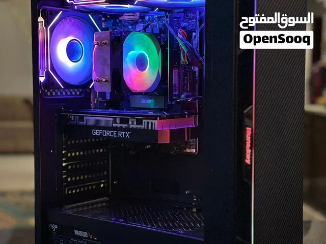 شاشة 2k 260hz + i5-12400f RTX 3050 6gb 16 ram الجهاز استعمال 6 اشهر شبه جديد مافيه اي مشاكل عالفحص