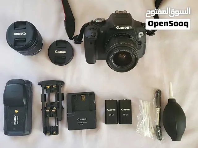 للبيع كاميرا Canon EOS 700D بحالة ممتازة ونظافة عالية جداً - استخدام شخصي خفيف.