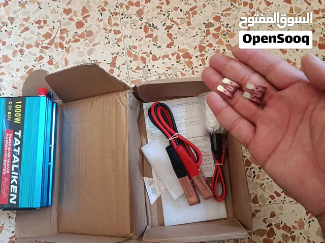 انفرتر كهرباء سيارة Tataliken 1000W جديد بالكرتونة