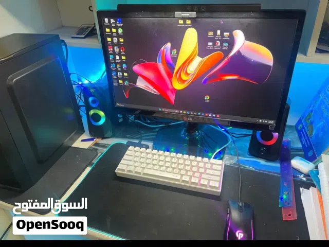 Gaming & Work PC Setup – Ready to Use  32GB RAM  GTX 1050 Ti  SSD + Monitor