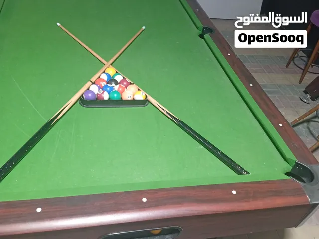 طاولة بلياردو 9 قدم مارشال فيتنس مستعمل اشي بسيط