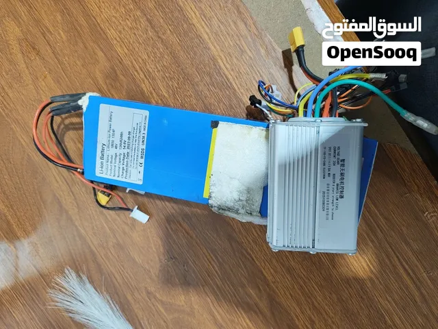 بطاريه سكوتر سليمه وكمبيوتر جديد ما استعملتا ولا مره