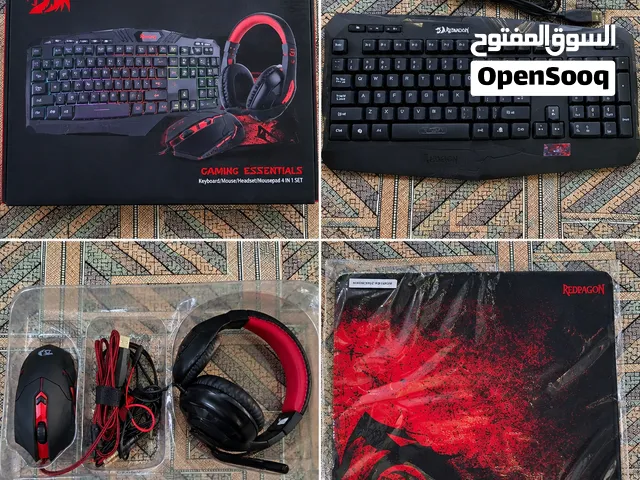 Red dragon 4 in 1 Gaming combo set ( Flawless condition)