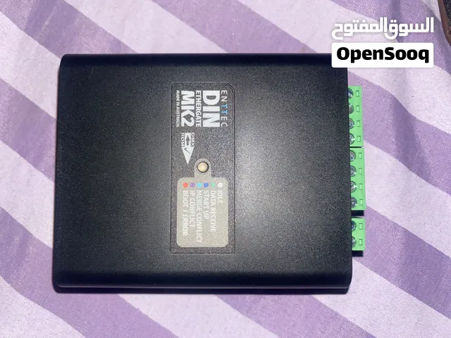 جهاز تحكم إضاءة احترافي ENTTEC DIN Ethergate Mk2.