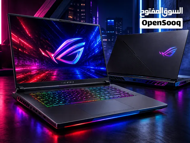 لابتوب ASUS ROG STRIX استعمال ساعات قليلة جداد