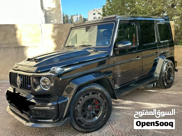 مرسيدس جي كلاس G63 AMG اصلي موديل 2015 بحالة الوكالة Brabus rocket kit ممشى قليل جدا