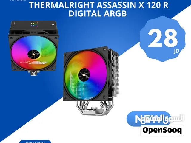 مبرد معالج Thermalright Assassin X 120 R Digital ARGB جديد