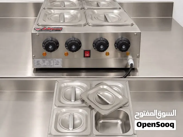 جهاز تسخين واذابة الصوصات والشوكلاته والزبدات للمطاعم والكفايهات والمقاهي
