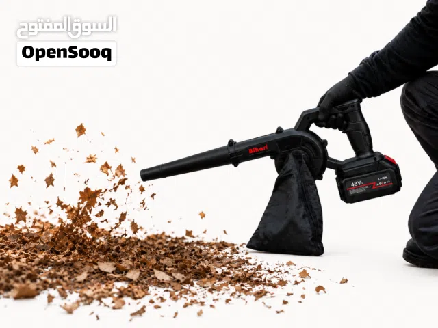 منفاخ هواء لاسلكي ببطارية قابلة للشحن مع فوهة نفخ  • أداة نفخ كهربائية مصممة لنفخ وتجميع المواد