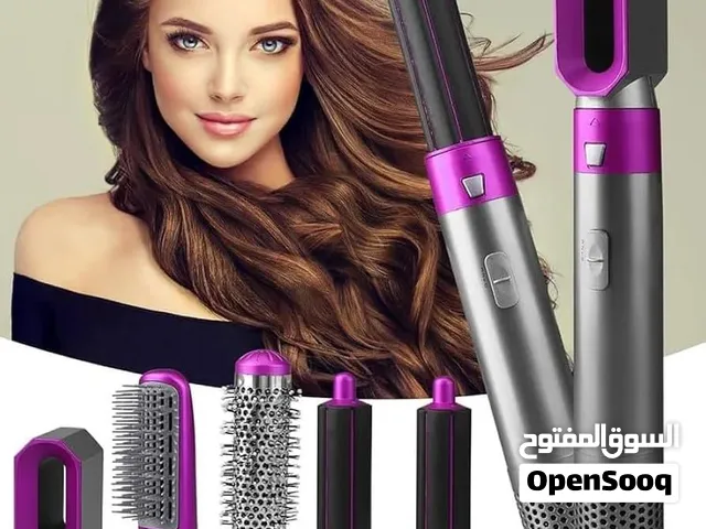 استشوار 5 في 1 الاحترافي ودّعي زحمة الأدوات مع جهاز التصفيف 5 في 1