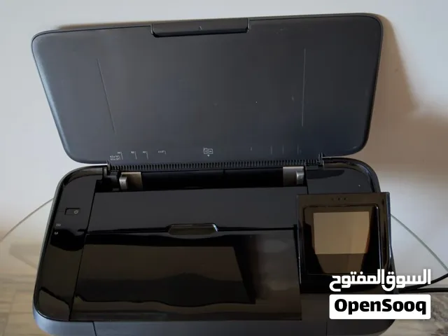 HP OfficeJet 250 Mobile All-in-One (شغالة على بطارية وكهرباء) بحالة جيدة