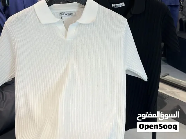 تيشيرت تريكو من ماركة زاره  بخامة مرتبة جداً كوالتي فول فخامة
