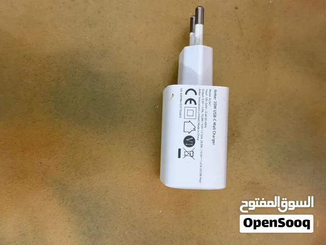 شاحن انكر 20 وات اصلي مع وصلة جوي روم type-c to lighting