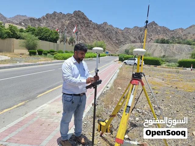 LAND SURVEYING WITH EXPERT SURVEYORS خدمات مسح الأراضي بواسطة مسّاحين خبراء