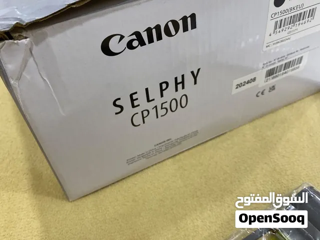 طباعة كانون 1500 مع الورق. تطبع حجم كد كف الايد. ا