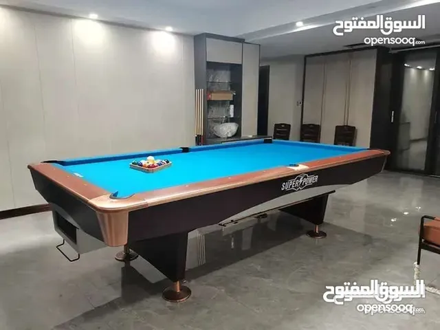 طاولات بلياردو رخام 9 قدم سوبر بور الاصلي بنظام جديد