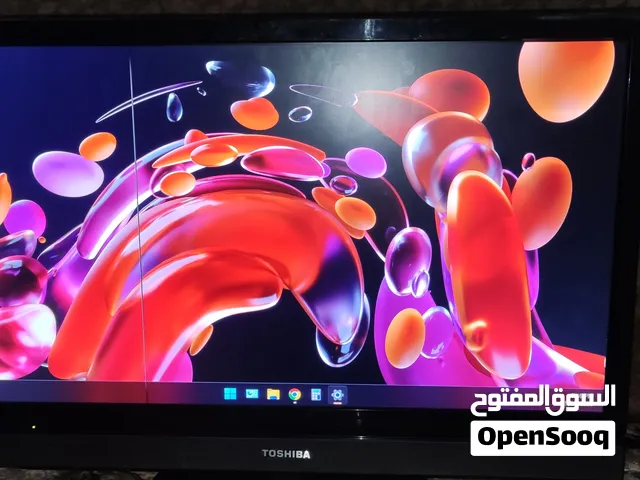 للبيع شاشة تلفزيون توشيبا (Toshiba) مع توضيح لحالة الجهاز والأمانة في البيع