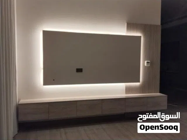 Custom TV Wall & Media Wall Unit in Dubai  Modern TV Cabinet with LED  Wall Panel Design &