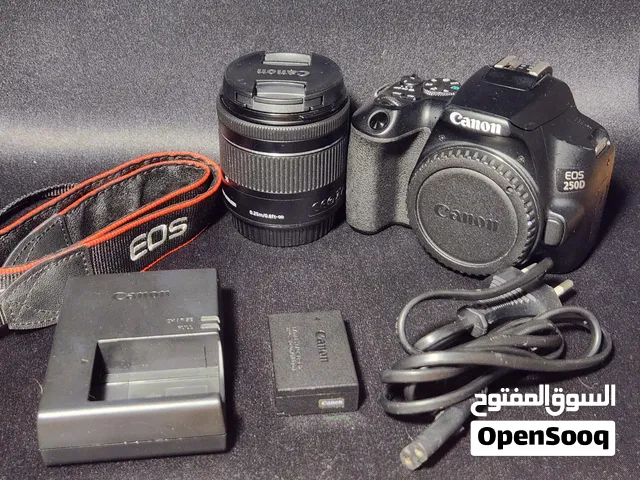 Canon EOS 250d/rebel s13 + Canon EF-S 18-55mm f/4-5.6 IS STM lens.