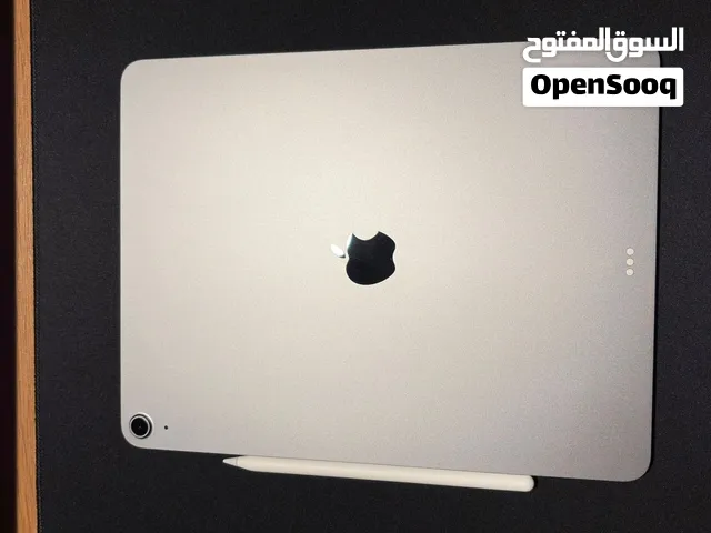 iPad Air 13-inch (M3) 256GB + Apple Pencil Pro - بحالة الزيرو وتحت الضمان