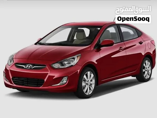 زجاج الابواب الخلفية هيونداي اكسنت 2012