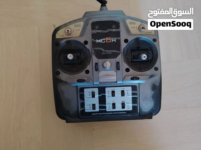 جهاز تحكم طائرات وسيارات RC موديل MC6H (للبيع كقطع غيار أو للصيانة