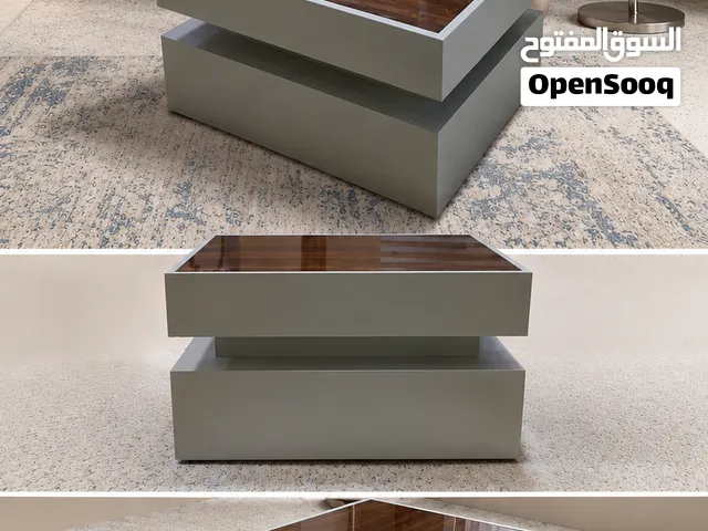 طاولة مجالس بتصميم عصري وفخم المقاسات ارتفاع 30سم عرض 35سم طول 50سم