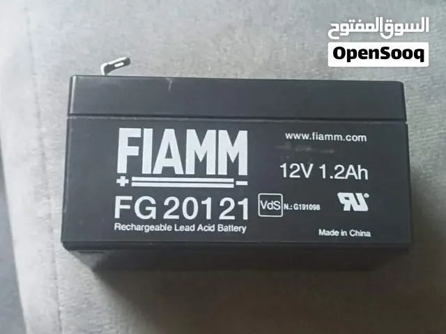 بطارية FIAMM أصلية 12 فولت 1.2 أمبير - جديدة زيرو (بدون كرتونة)