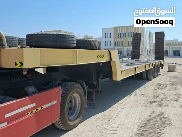 Used Flatbed Trailer for 2014 Car Transportation in Good Condition